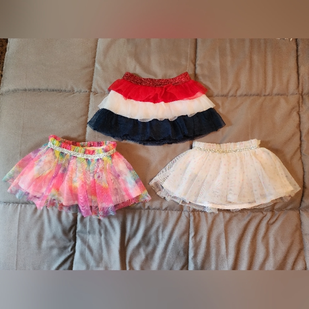 Baby Girl Tulle Skirts, 2 0-3 months, 1 18 months